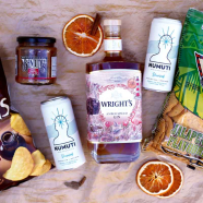 Wrights Spiced Amber Gin Box